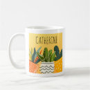 Search for potted plant mugs Watercolor potted plants