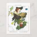 Search for cartoon maps postcards Fun