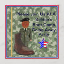 Search for boot camp invitations Going away party