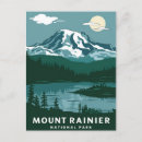 Search for mount rainier national park postcards Cascade mountains
