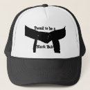 Search for martial arts hats Black belt