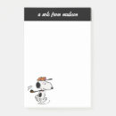Search for snoopy post it notes Linus