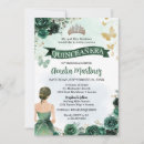 Search for emerald green butterfly Quinceanera