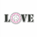 Search for pink peace sign stickers Hearts