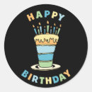Search for happy birthday design stickers Celebration