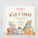 Search for happy 3rd birthday invitations Girl