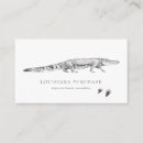 Search for alligator business cards Wildlife