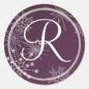 Search for monogram snowflake stickers Winter