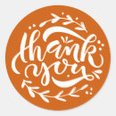 Search for modern thanksgiving stickers Thank you