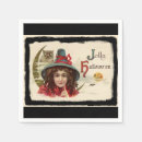 Search for vintage halloween napkins Witch