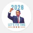 Search for go vote stickers Presidential satire