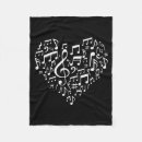 Search for music blankets Musical notes