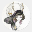 Search for deer drawing stickers Forest