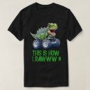 Search for monster truck tshirts Dinosaur