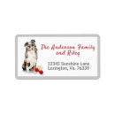 Search for australian shepherd return address labels Animal