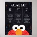 Search for sesame street birthday posters Milestone