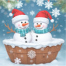 Search for cute snowman cartoon stickers Xmas