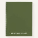 Search for classic notebooks Olive green