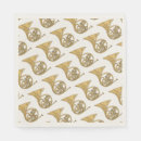Search for instruments napkins Horn