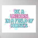 Search for cute unicorn posters Typography