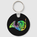 Search for horn player key rings Music