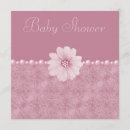 Search for diamonds and pearl baby shower invitations For her