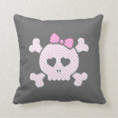 Search for pink skull cushions Cute