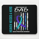 Search for dad hero mouse mats Awareness