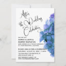 Search for blue hydrangea wedding invitations Typography