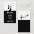 Search for instruments business cards Piano teacher