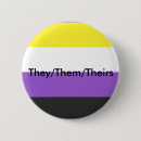 Search for they them their pronouns badges Pride