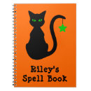 Search for halloween witch notebooks Kitty