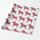 Search for horses wrapping paper Scandinavian