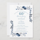 Search for 60th diamond wedding anniversary invitations Floral