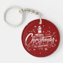 Search for red snowflake key rings White