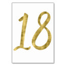 Search for 18 table cards Number