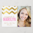 Search for chevron graduation invitations Modern