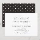 Search for polka dot wedding invitations Simple