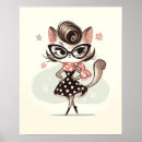 Search for cat with glasses posters Girl