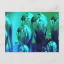 Search for bubbles postcards Glass