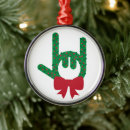 Search for i love you christmas tree decorations Deaf