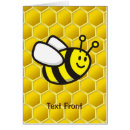 Search for insects 4x5 invitations Bee