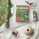Search for red bird wrapping paper Botanical