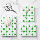 Search for green polka dot wrapping paper Geometric pattern