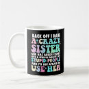 Search for sister design mugs Funny