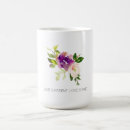 Search for love is patient mugs Floral