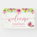 Search for tea party banners Watercolor floral
