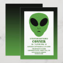 Search for green alien invitations Outer space