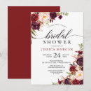 Search for marsala bridal shower invitations Country