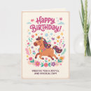 Search for horse lover birthday cards Pony